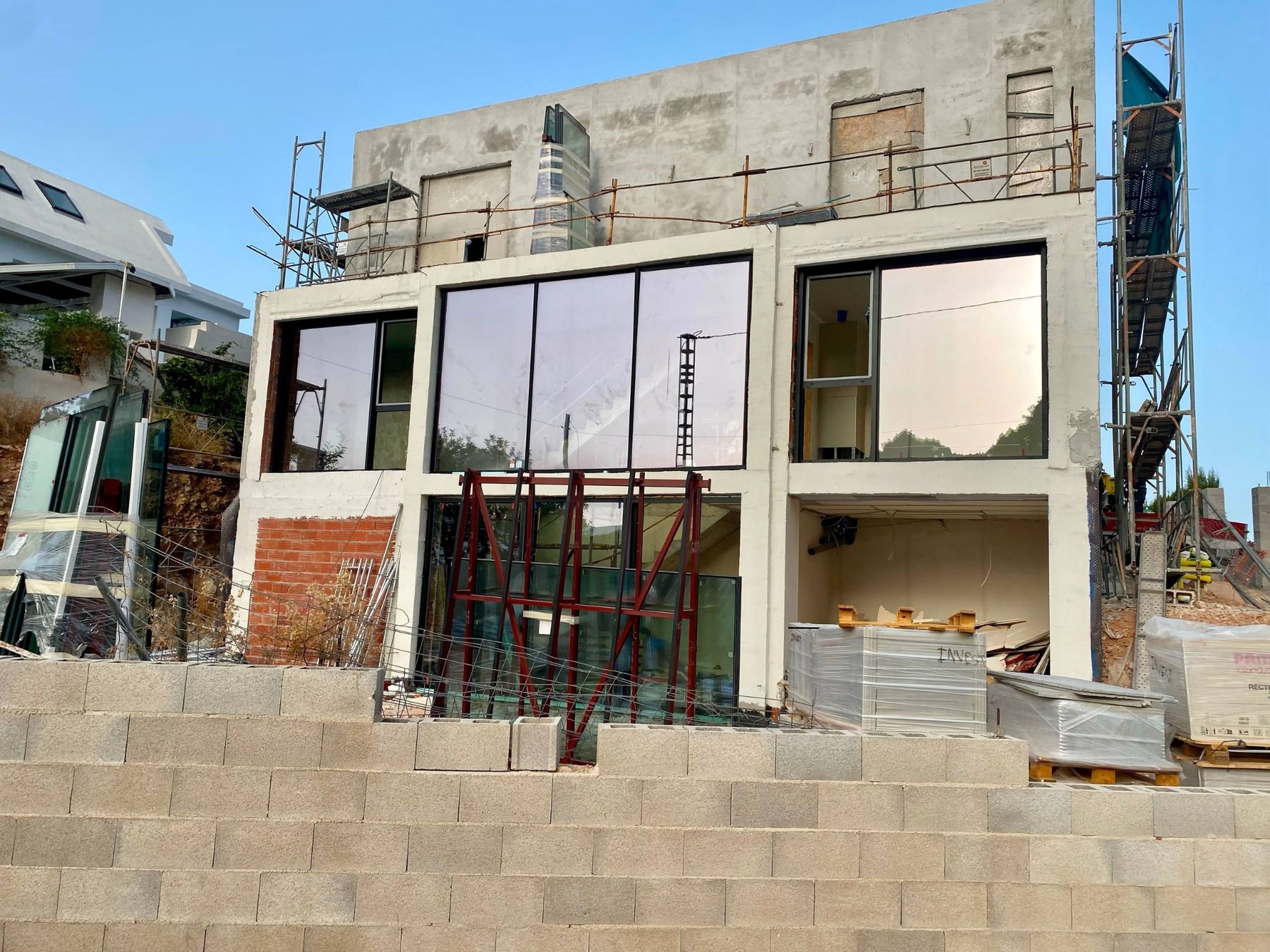 Villa in Oltamar, Calpe with Reynaers aluminium glazing — detail 4