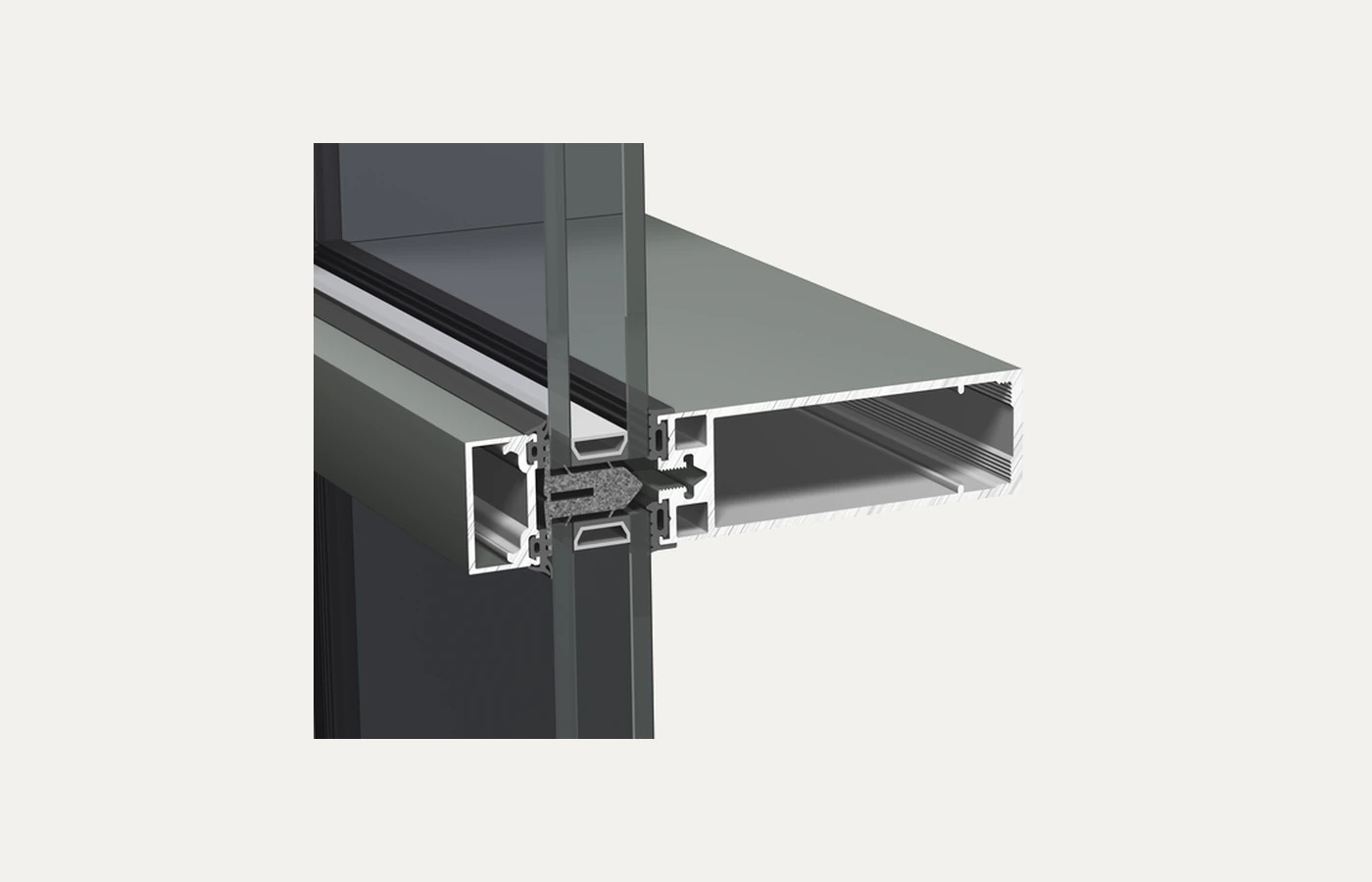 SlimWall 35 — sección técnica de fachada